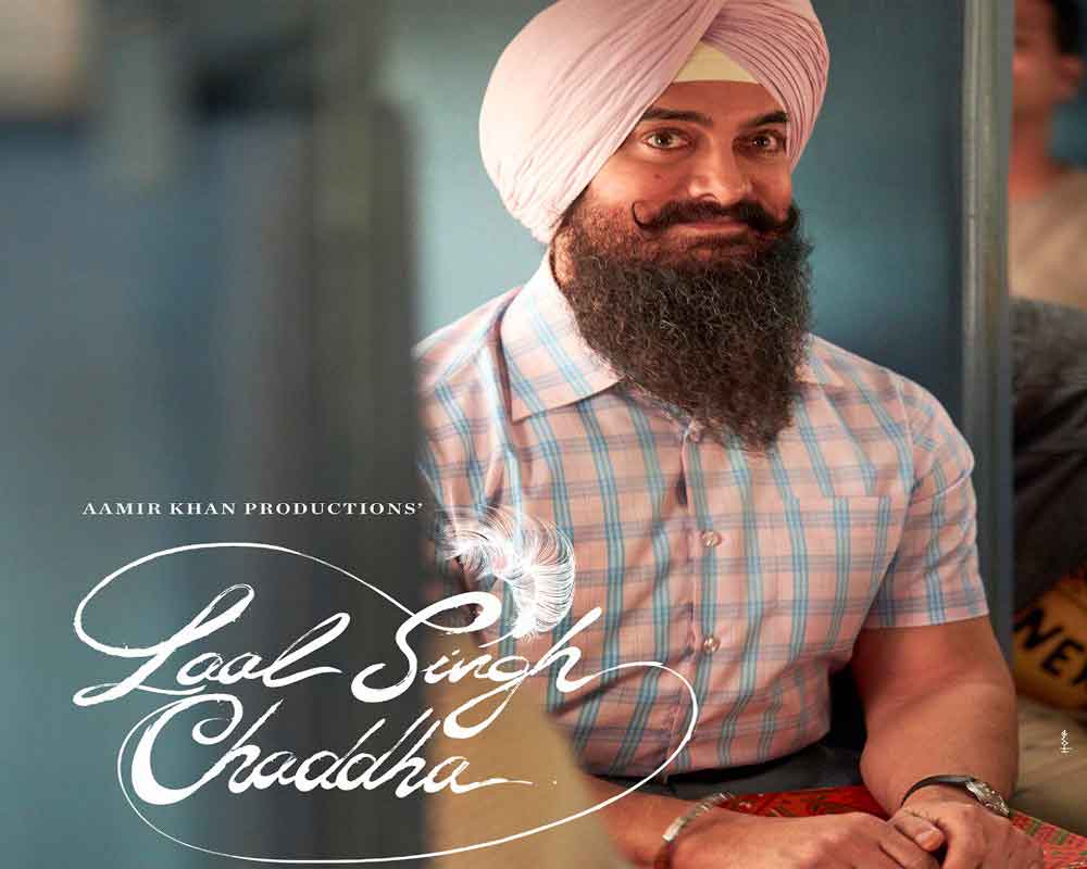 Aamir Khan posts first look from 'Laal Singh Chaddha'