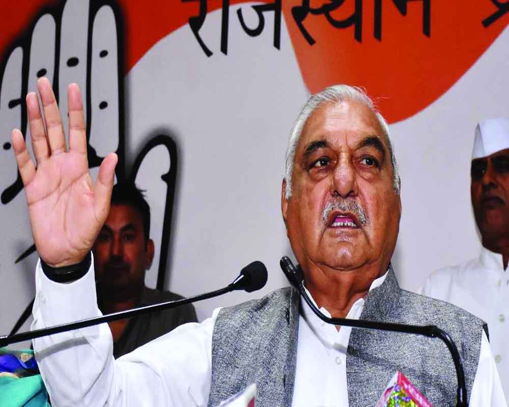 At party workers' meet, Hooda gives call to oust Khattar govt
