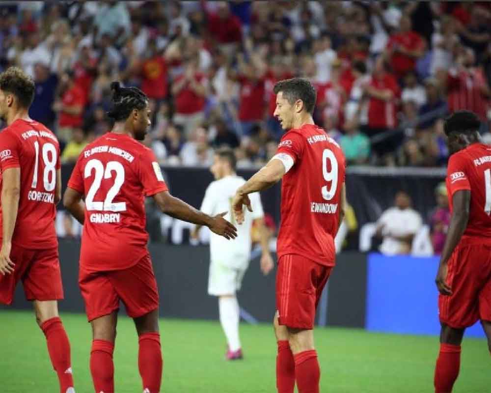 Bayern steal spotlight with 3-1 friendly win in Hazard's Real debut