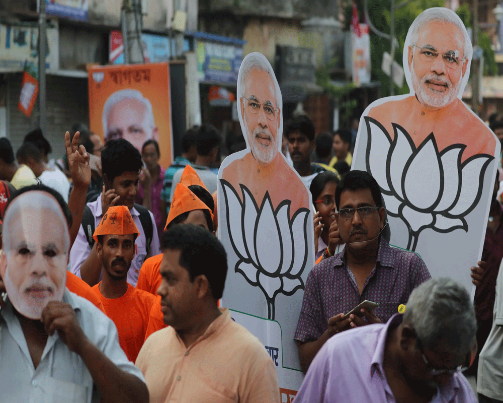 BJP set to return to power as Modi wave sweeps most of India