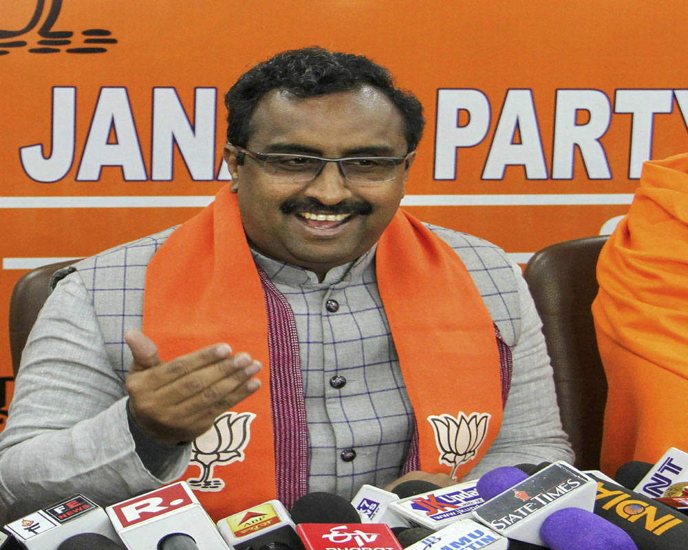 BJP will form stable govt with some friends in J&K: Ram Madhav