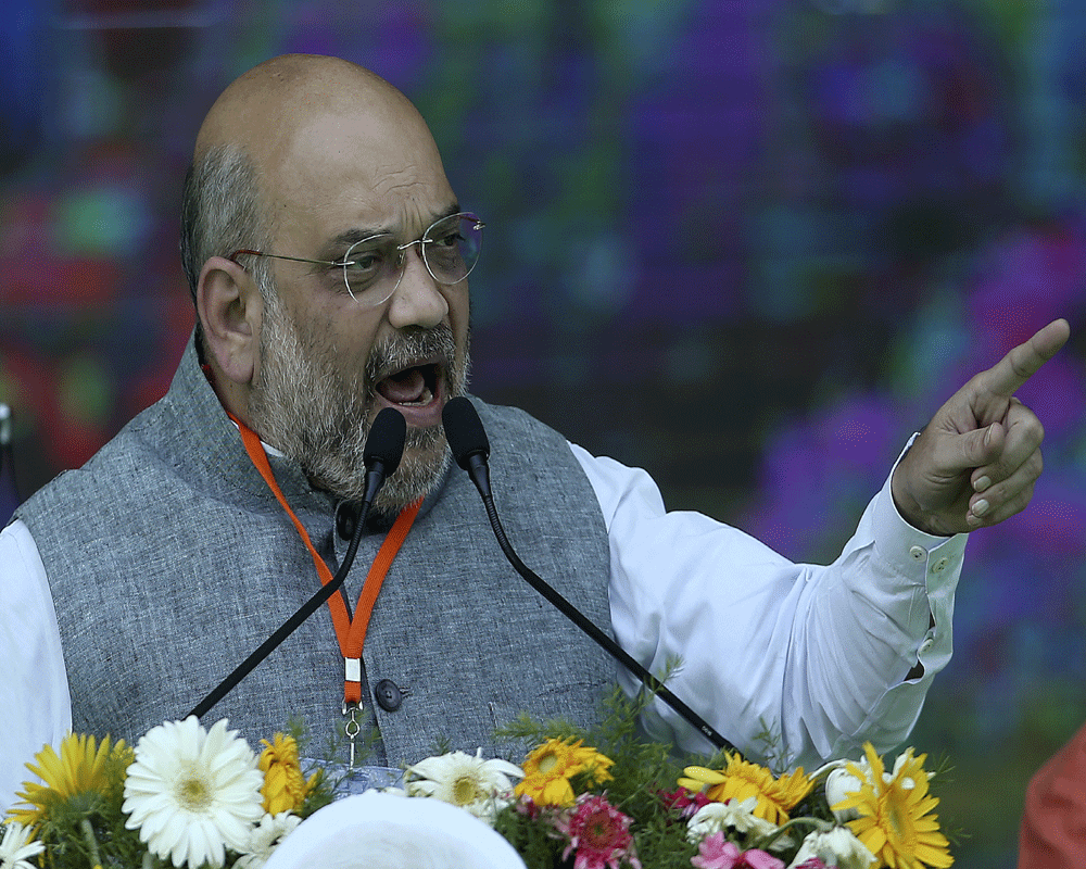 BJP would scrap Article 370 after forming next govt: Shah