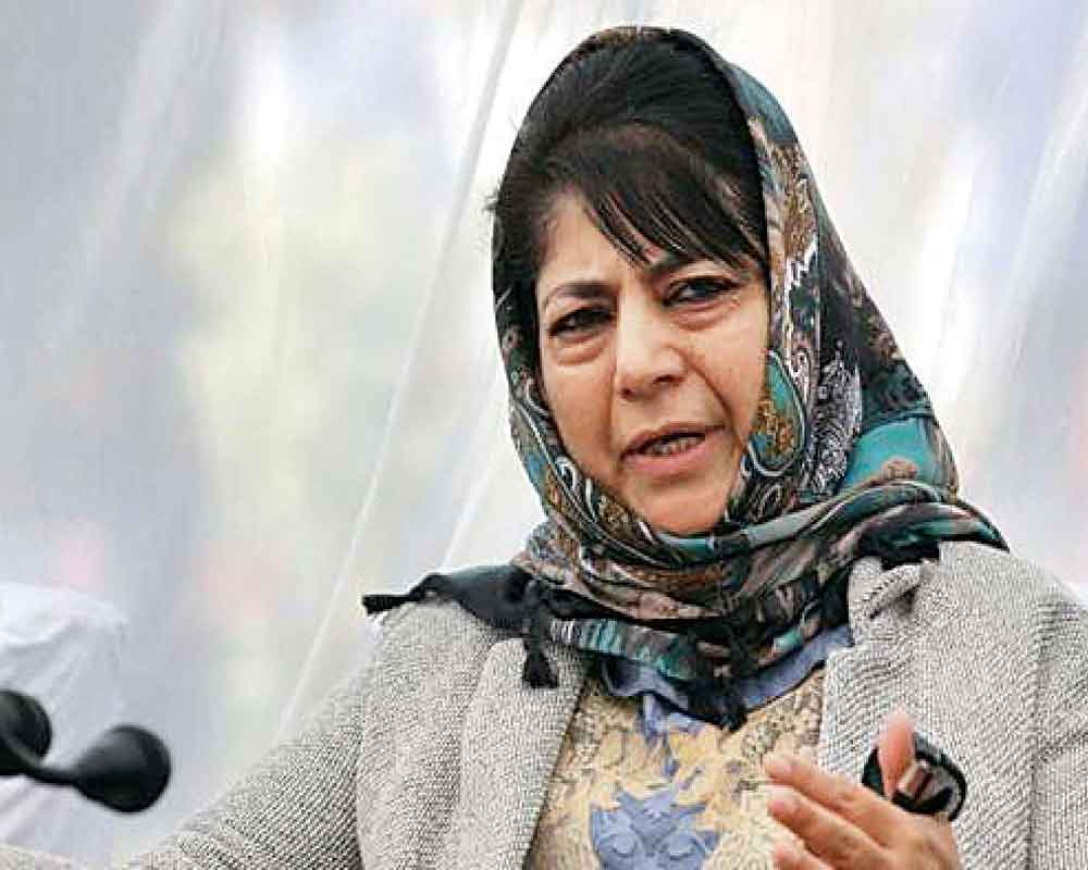 Bloodshed will only stop when Centre overhauls its approach to J-K: Mehbooba