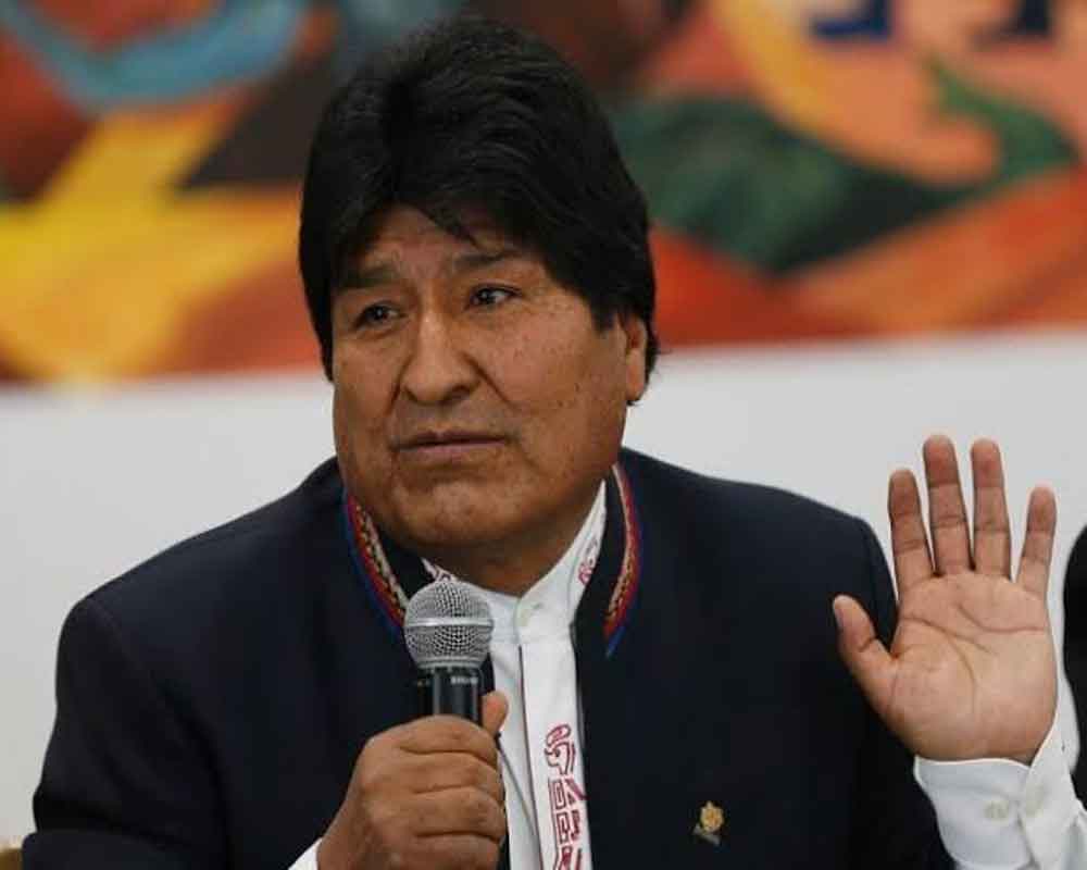 Bolivia's president resigns amid election-fraud allegations