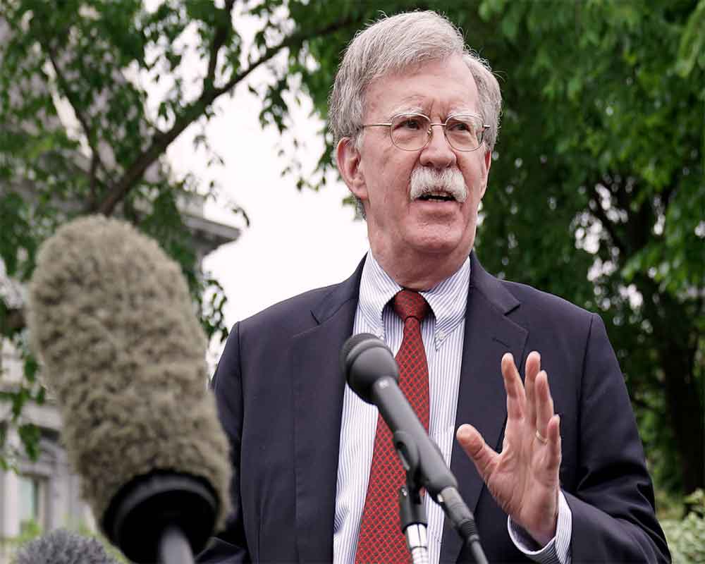Bolton warns Iran to not mistake US 'prudence' for 'weakness'