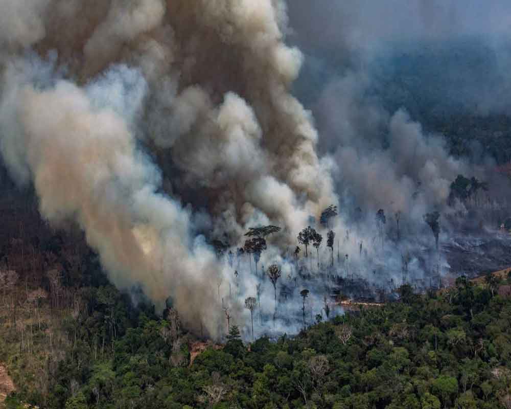 Brazil's Bolsonaro open to foreign aid for Amazon fires: spokesman