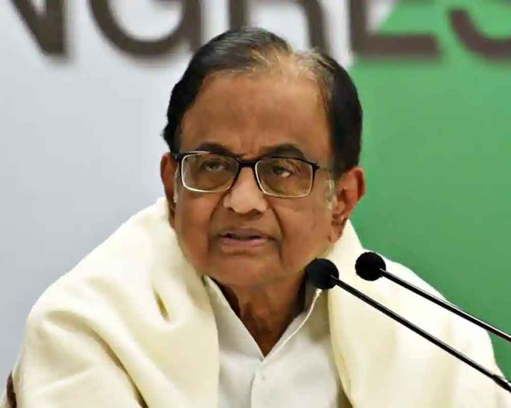 Chidambaram attacks govt on issue of unemployment