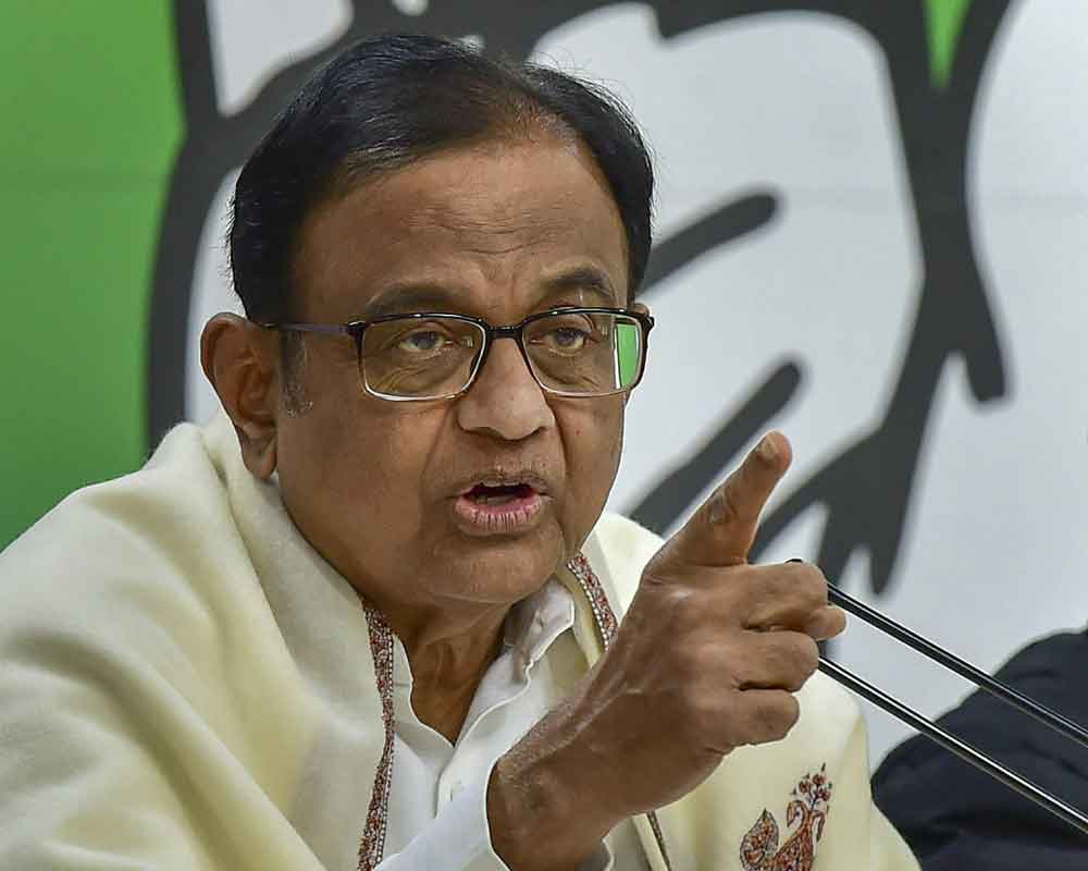 Chidambaram terms PM Kisan scheme as 'bribe for votes'