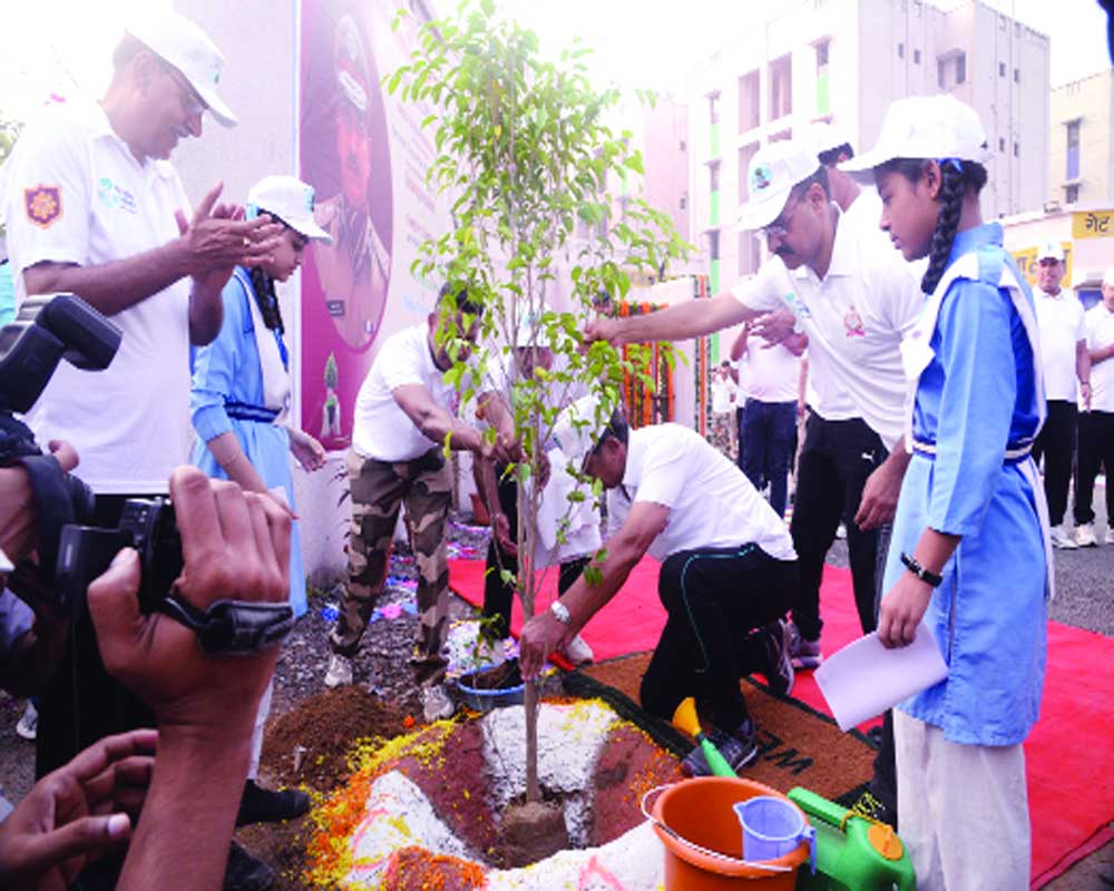 CISF inaugurates water conservation plan