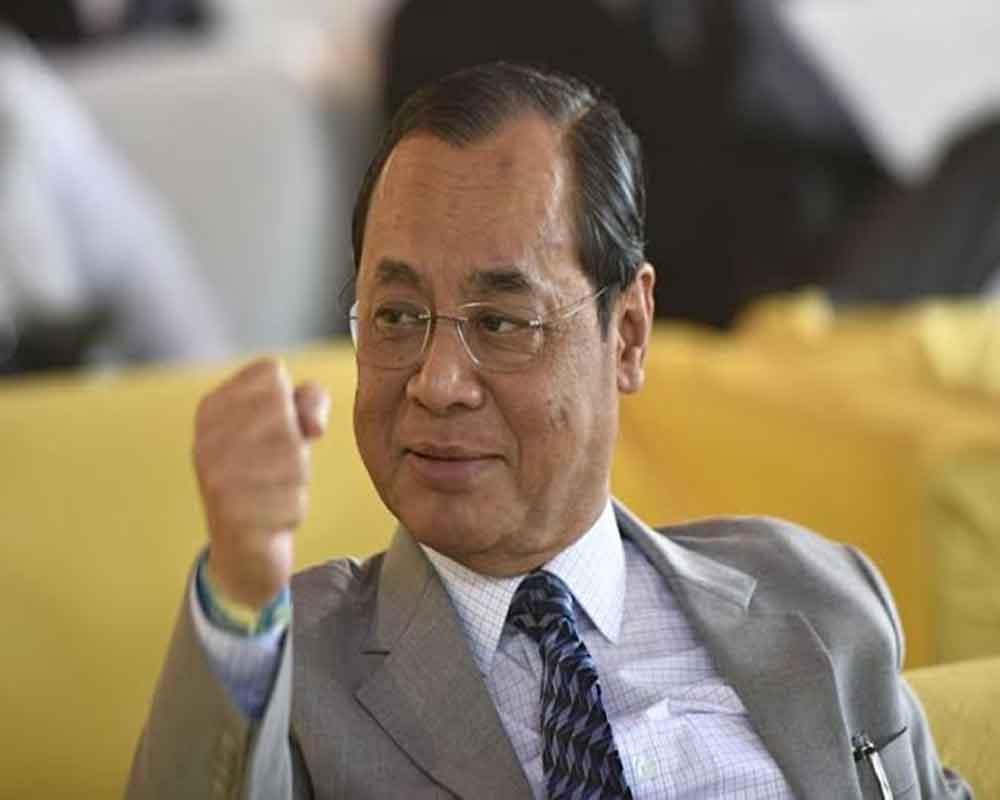 CJI Gogoi sits in bench for last time
