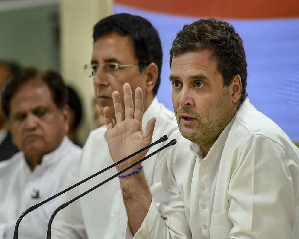 Cong will launch 'surgical strike' on poverty: Rahul Gandhi