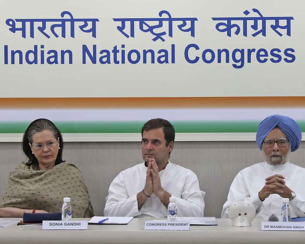 Congress in deep trouble, CWC meet likely in four days