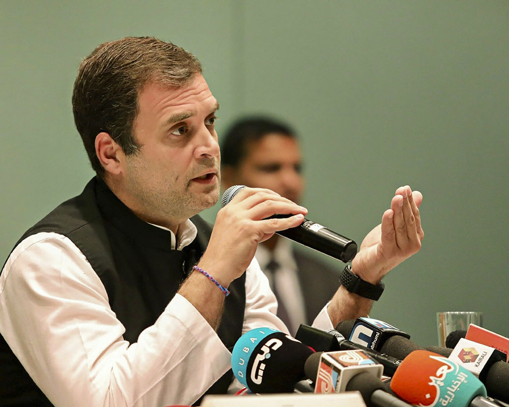 Cries of help are of those wanting freedom from tyranny: Rahul on Modi's 'bachao' jibe