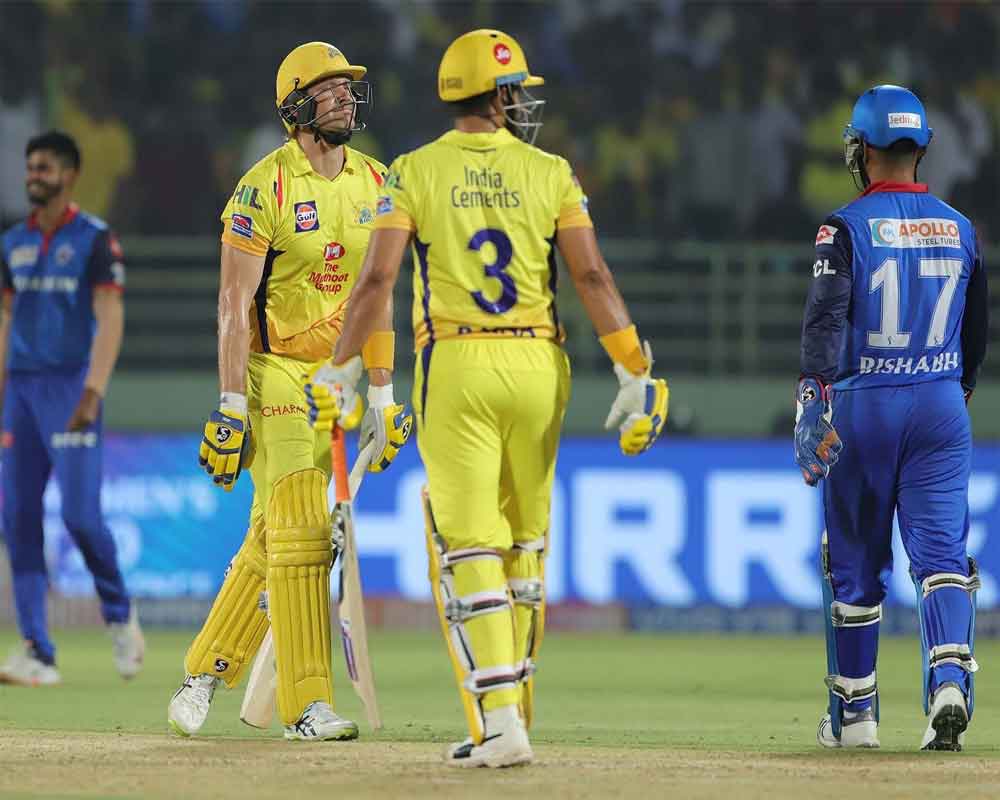 CSK beat DC by six wickets to enter 8th IPL final