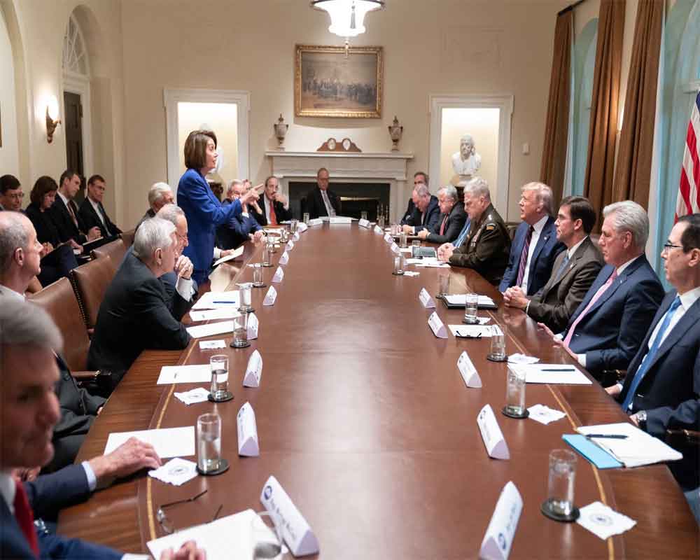 US politics at new low as Trump, Pelosi indulge in war of words over Syria