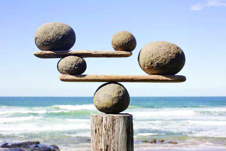Ease in life calls for balanced mind