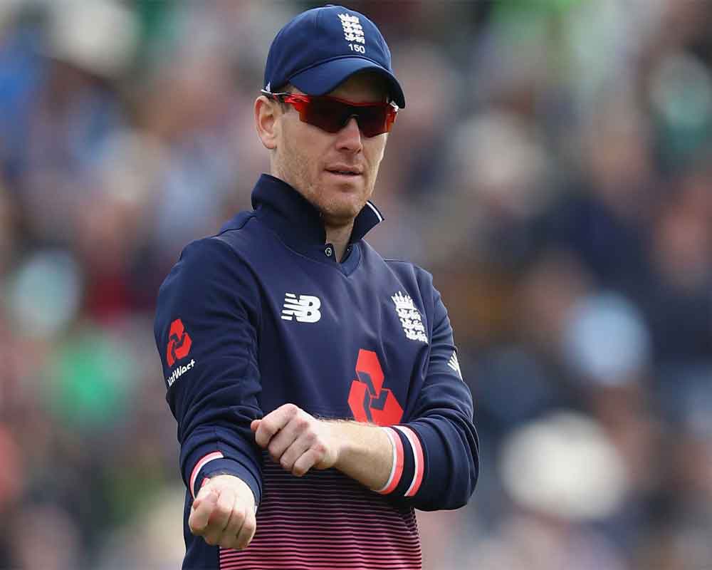 England captain Morgan to have X-ray in pre-World Cup scare