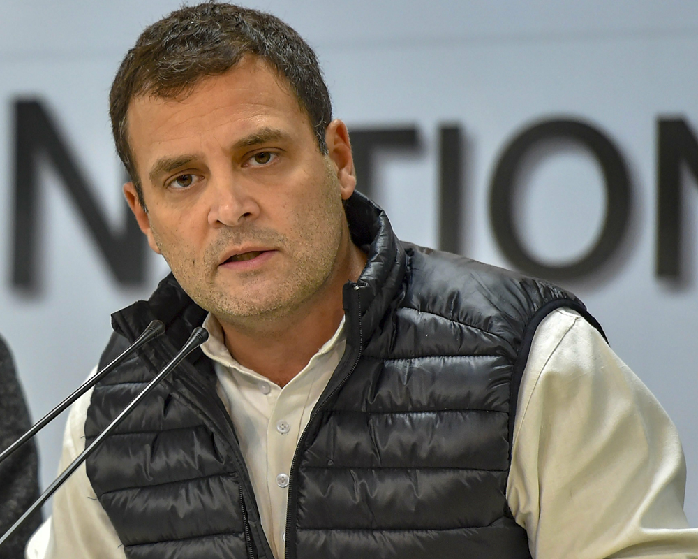 Entire opposition stands with security forces, govt: Rahul Gandhi