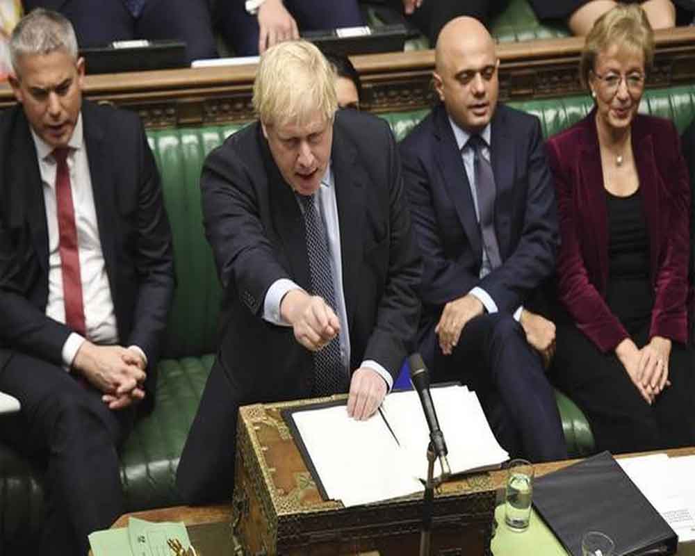 EU mulls Johnson's reluctant Brexit delay request