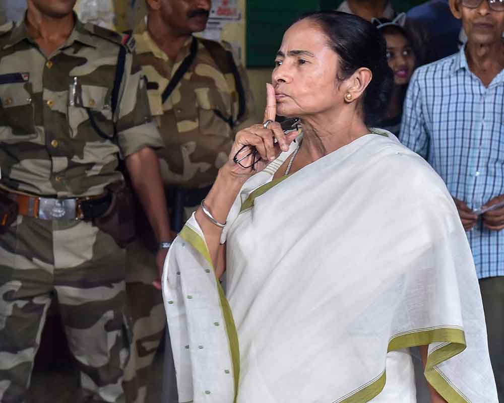 Exit polls a gameplan to manipulate EVMs: Mamata