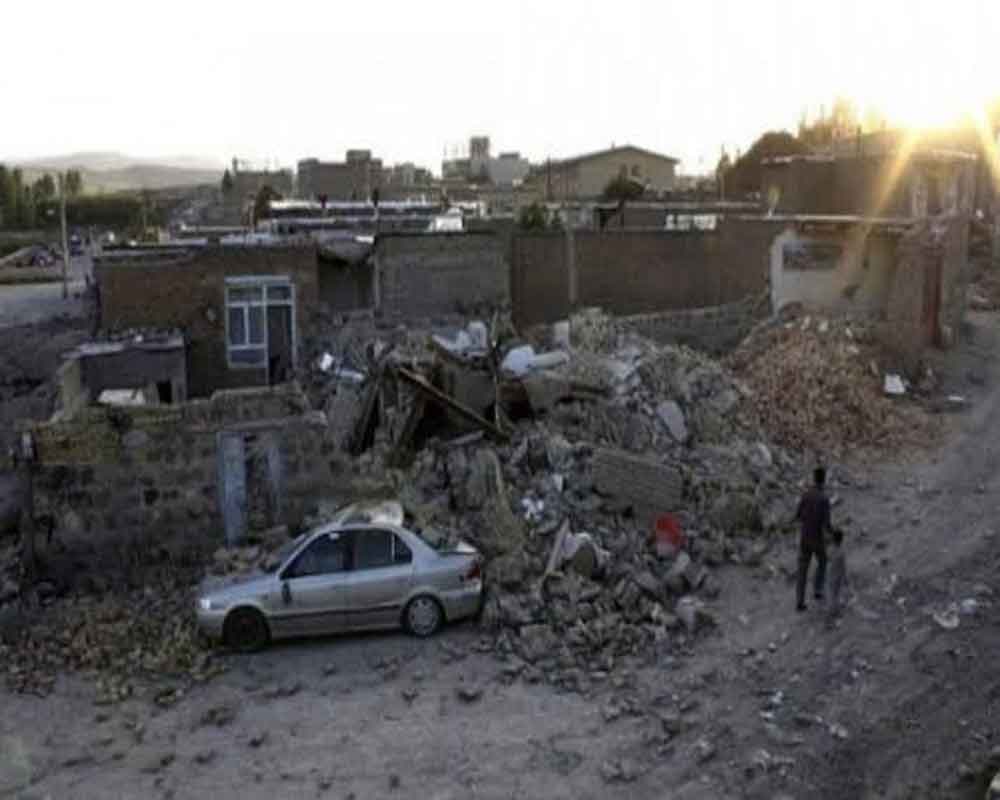 Five killed, 120 injured in Iran earthquake