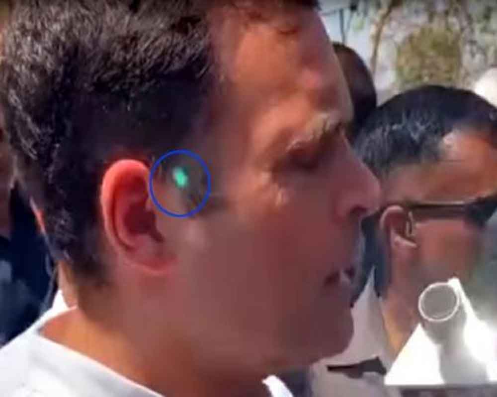 Flutter after 'green light' pointed at Rahul in Amethi road show, MHA says no threat