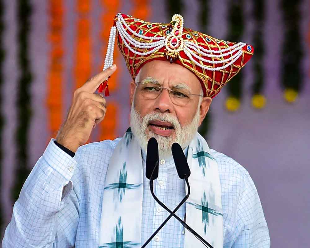 For Gods sake, trust SC on temple: Modi slams loudmouths