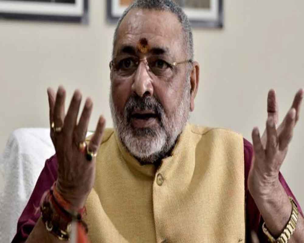 Giriraj wants couples with more than two children stripped of Right to vote