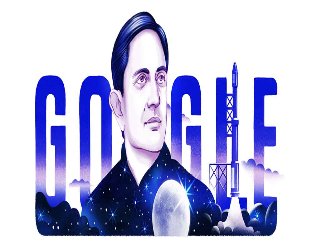 Google Doodle celebrates Vikram Sarabhai's 100th b'day