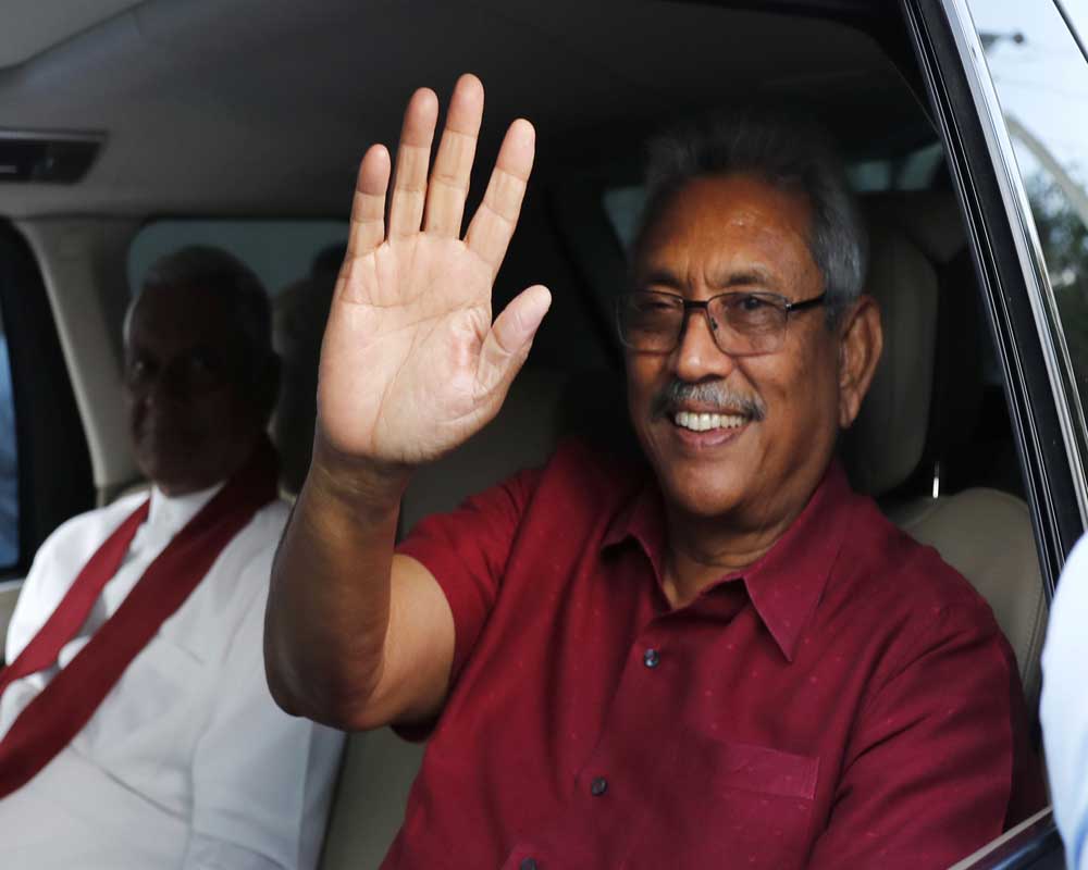 Gotabaya Rajapaksa sworn in as Sri Lankan President