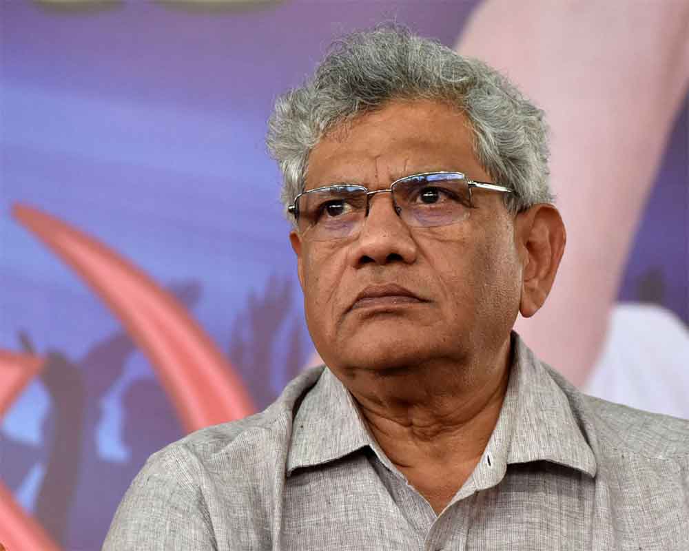 Govt had benefit of low intl oil prices since 2014, yet taxes on petrol, diesel raised: Yechury