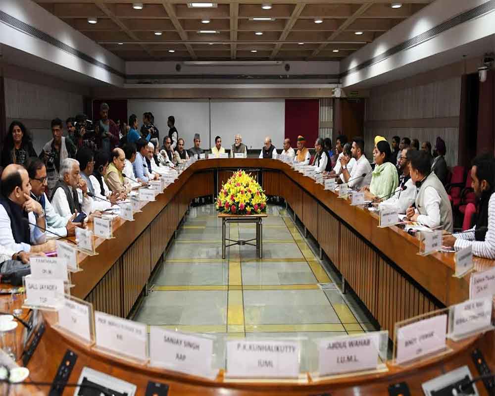Winter session should be productive with high quality debates: Modi