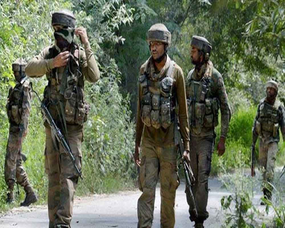 Gunfight rages in J&K's Tral forest area