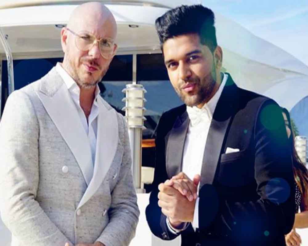 Guru Randhawa collaborates with American rapper Pitbull for new track