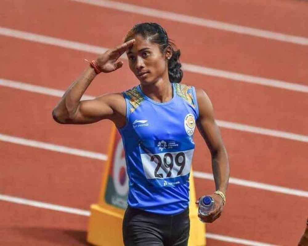 Hima named in relay team in 25-member World C'ships squad