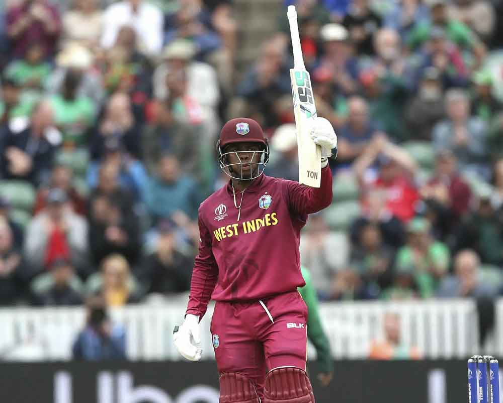 Hope, Hetmyer power WI to 321 for 8 against Bangladesh