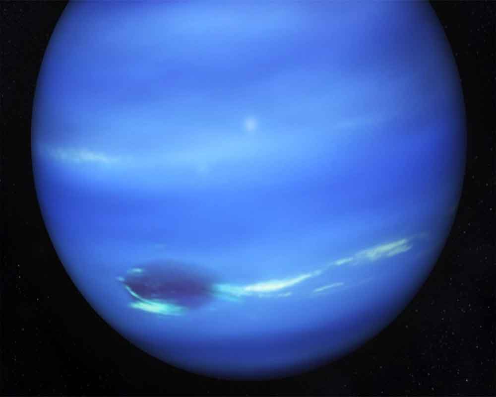 Hubble captures birth of giant storm on Neptune: NASA