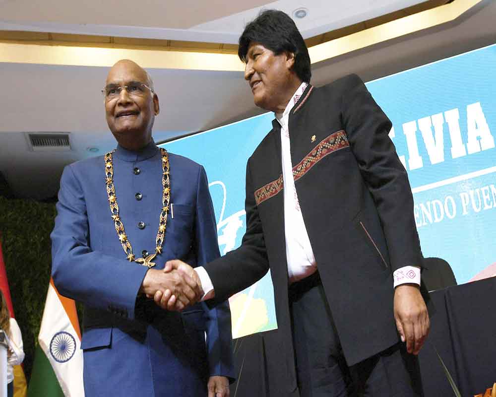 India offers USD 100 million credit to Bolivia for development projects
