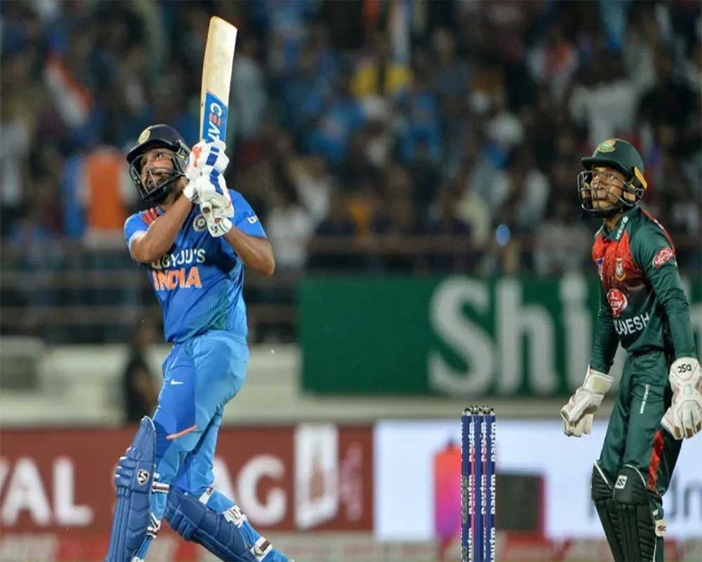 India post 174 for 5 against Bangladesh in 3rd T20