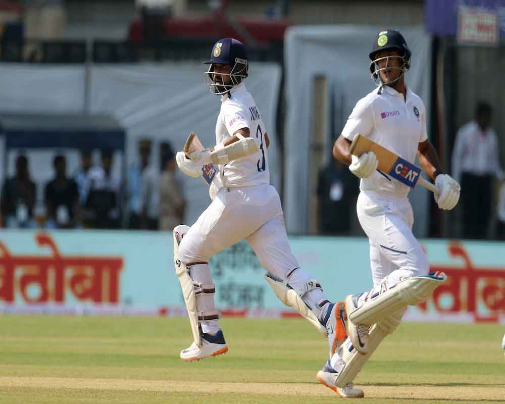 India reach 188/3 at lunch on day two, lead Bangladesh by 38 runs
