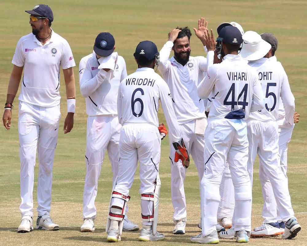 India win first Test against South Africa by 203 runs