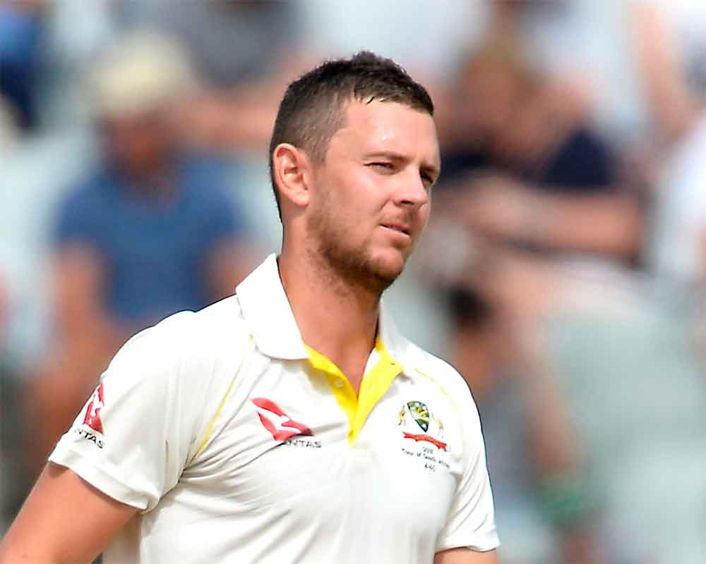 Injured Hazlewood confident of being fit for World Cup