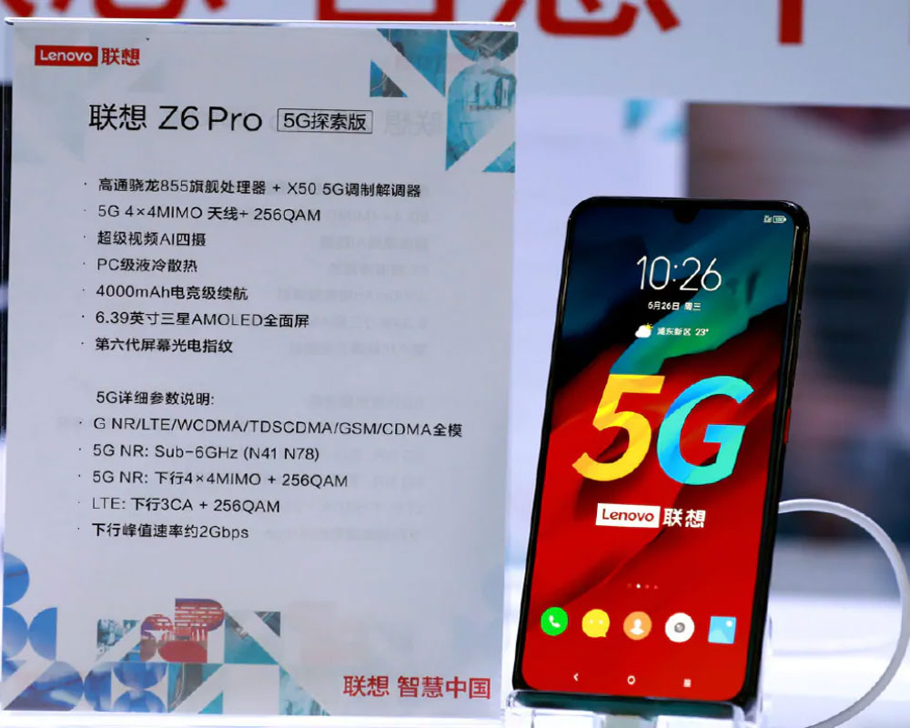Lenovo launches its first 5G-enabled smartphone