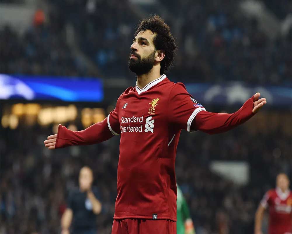 Liverpool's Salah escapes with twisted ankle - reports