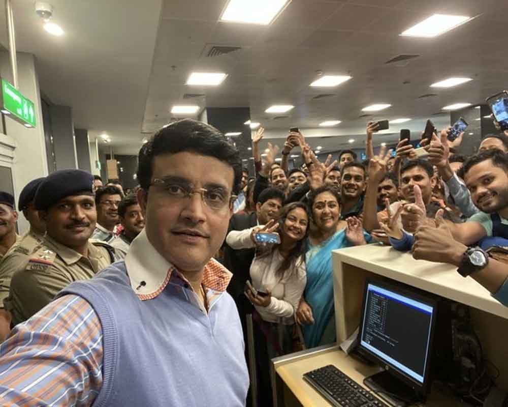 Love of people makes you grateful: Ganguly