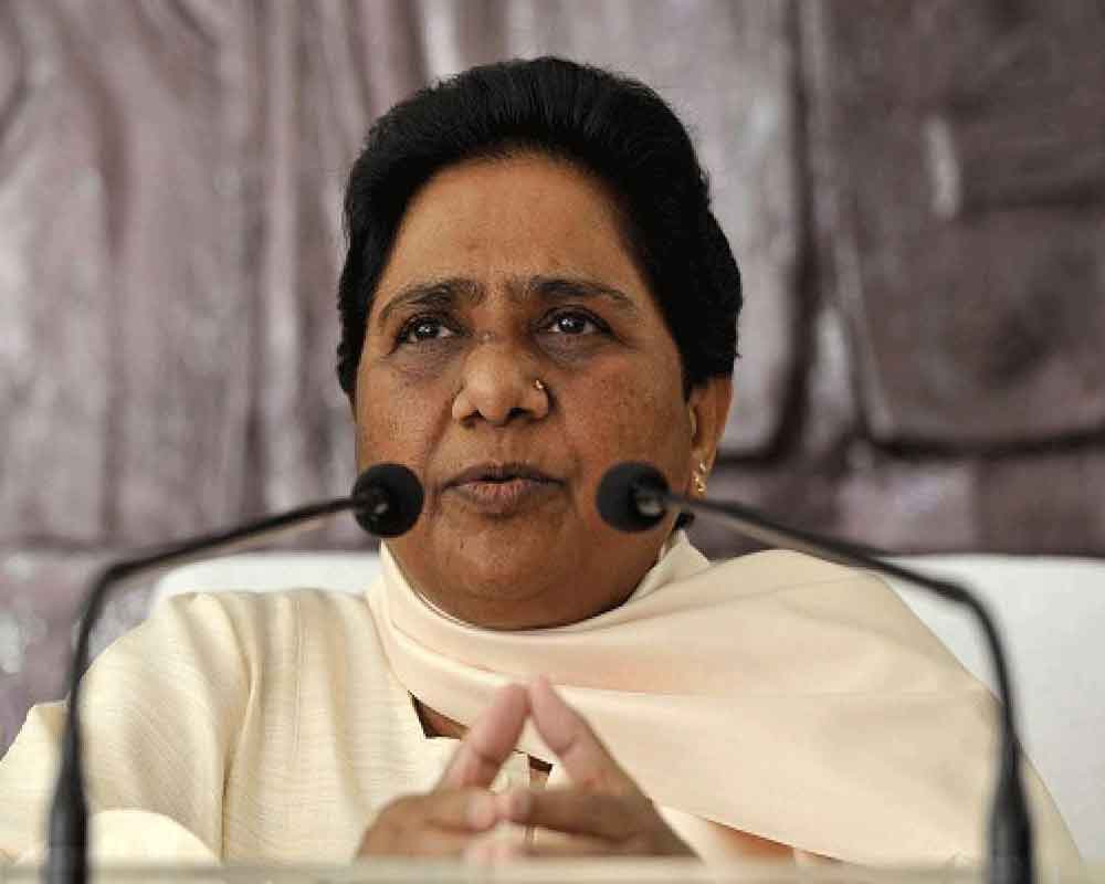 Mayawati confirms break-up, terms it temporary