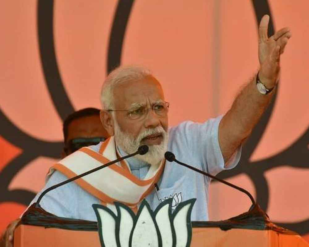 Modi hits out at Cong over Pitroda's remark on Sikh riots