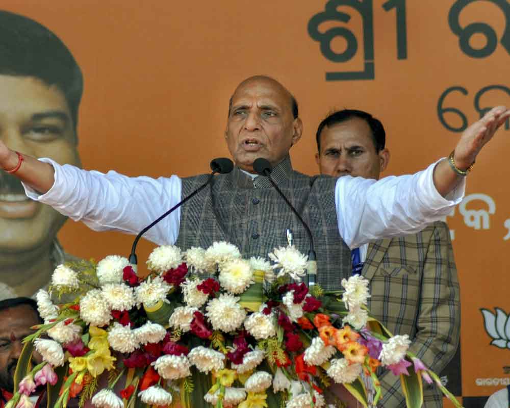 Morale of armed forces high: Rajnath