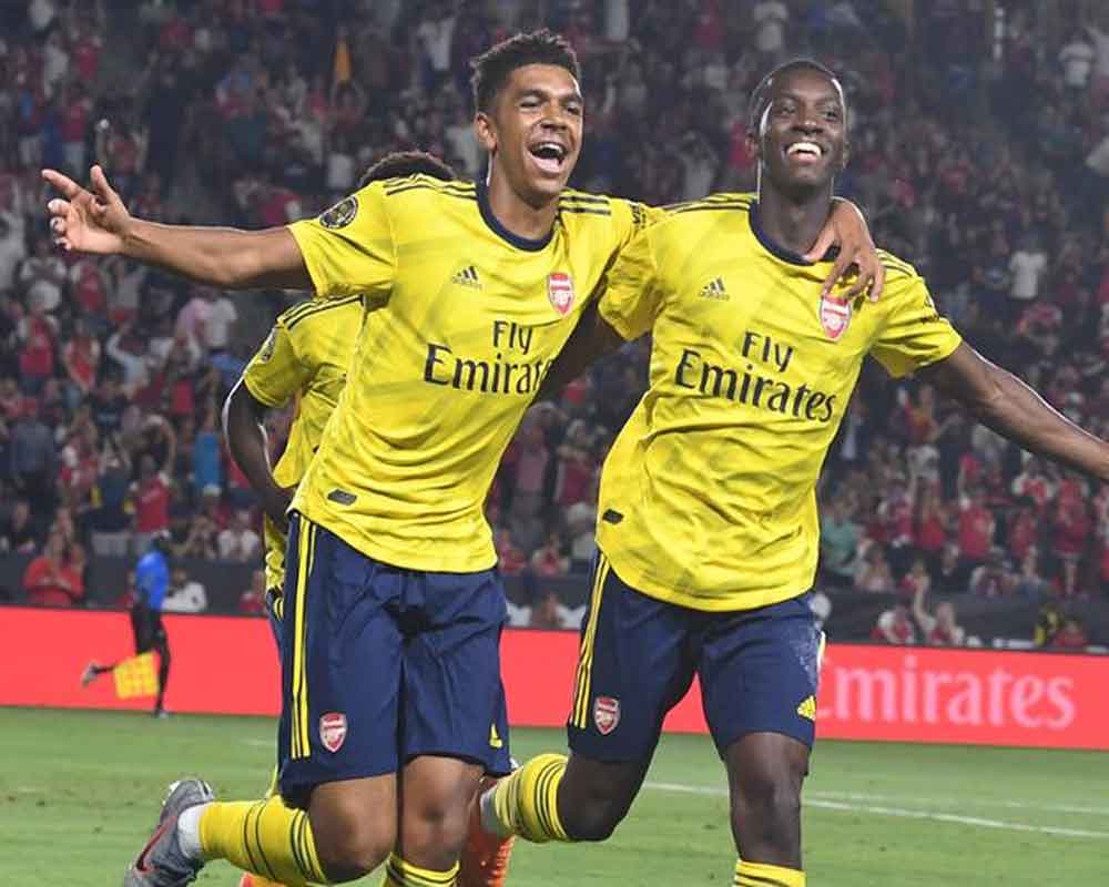 Nketiah gives youthful Arsenal friendly win over Bayern
