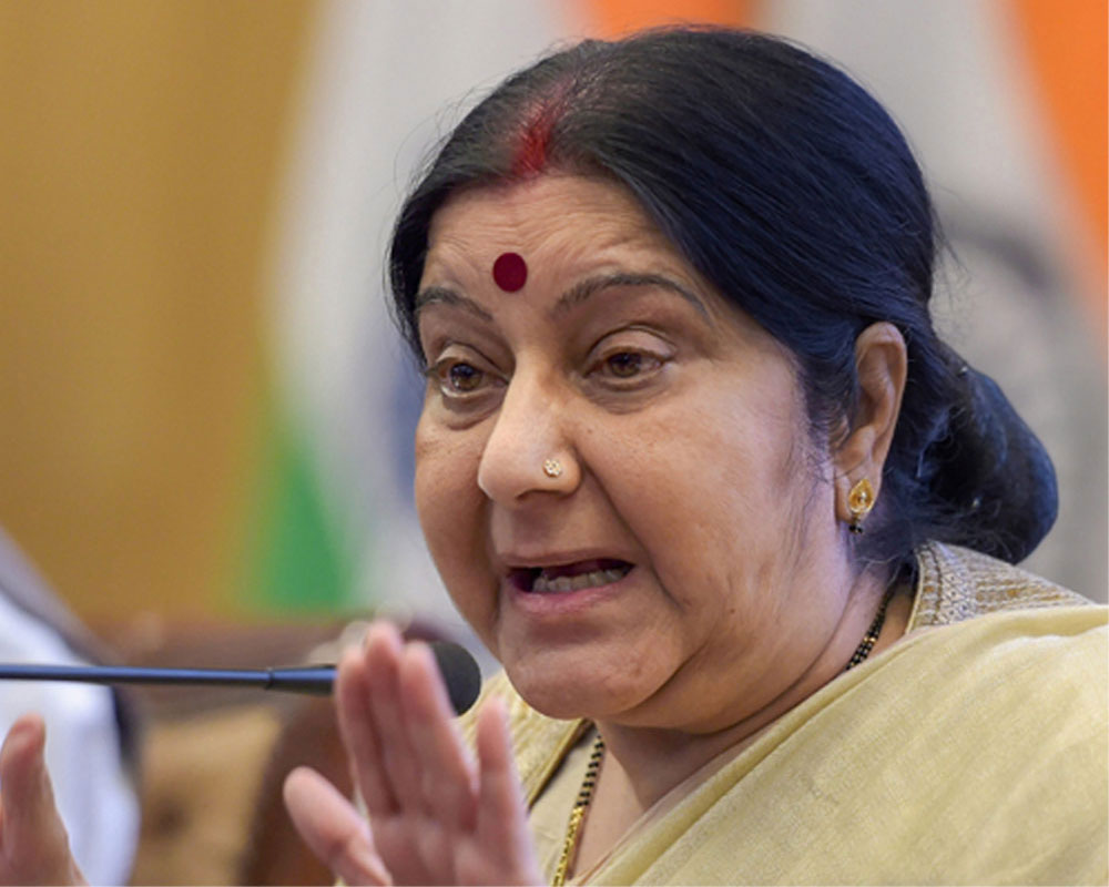 No Pak soldier or citizen died in Balakot air strike: Swaraj